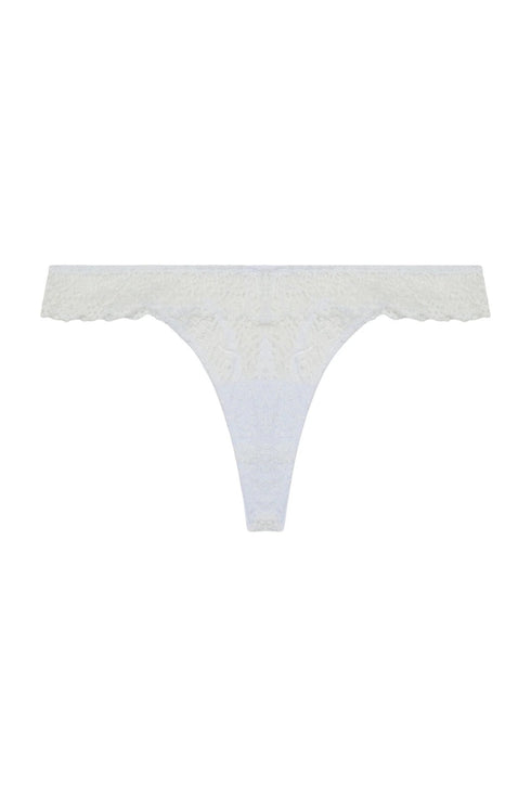 Wolf & Whistle - Ariana Everyday Lace Thong - White
